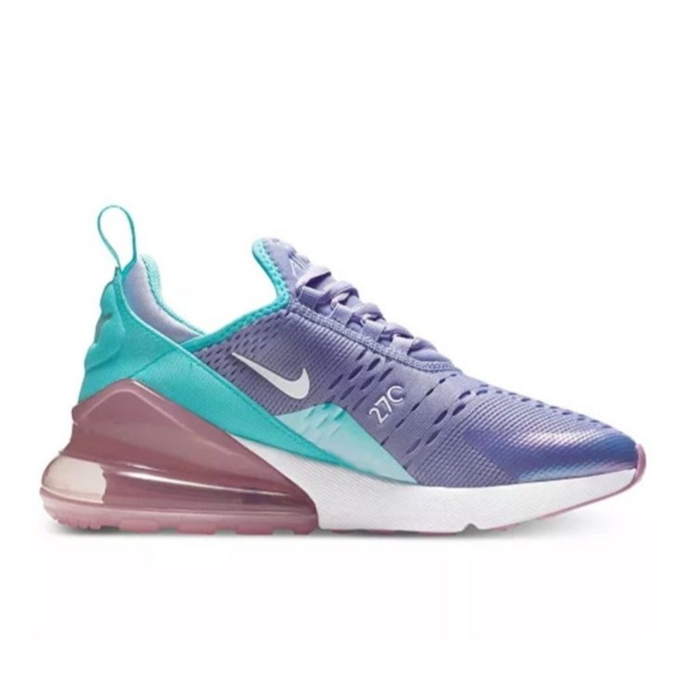 Nike Air Max shoes Basketball training fashion athletic pink green purple